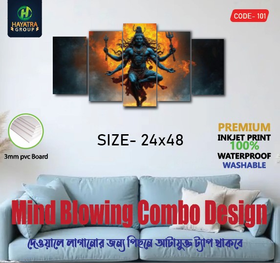 Canvas of Hindu Gods
